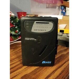 Vintage Optimus SCP-94 Stereo Cassette Player Extended Bass System, Tested